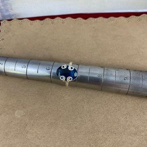 Gem Emporium Jewelry - Blue Sapphire 925 Sterling Silver Size 6 Ring Gem Emporium Jewelry - Blue Sapphire 925 Sterling Silver Size 6 Ring
